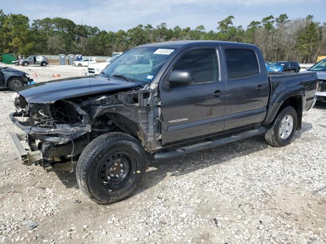 5TFJU4GN1FX082533 - 2015 TOYOTA TACOMA DOUBLE CAB PRERUNNER GRAY photo 1