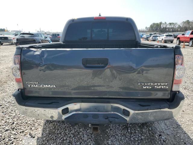 5TFJU4GN1FX082533 - 2015 TOYOTA TACOMA DOUBLE CAB PRERUNNER GRAY photo 6