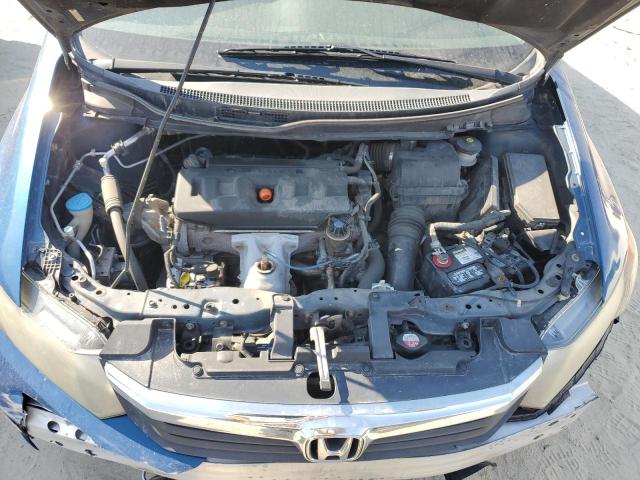 2HGFB2F58CH585883 - 2012 HONDA CIVIC LX BLUE photo 11