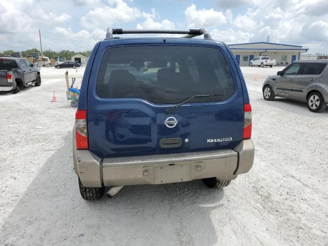 5N1ED28T64C686324 - 2004 NISSAN XTERRA XE BLUE photo 6