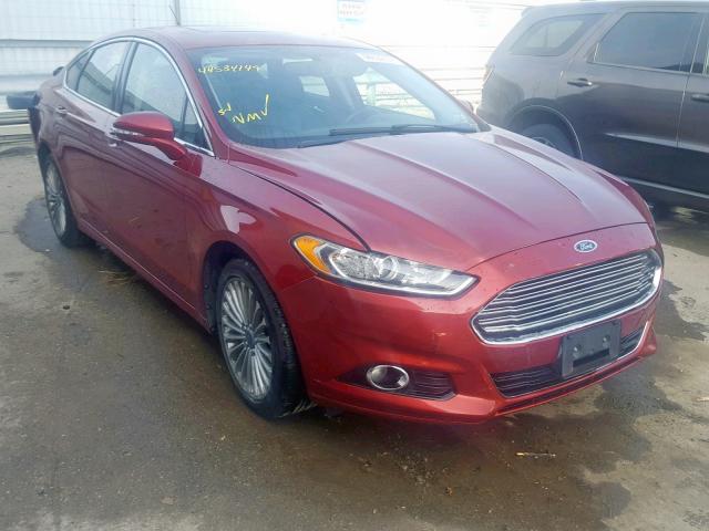 3FA6P0D99DR124889 - 2013 FORD FUSION TITANIUM  photo 1