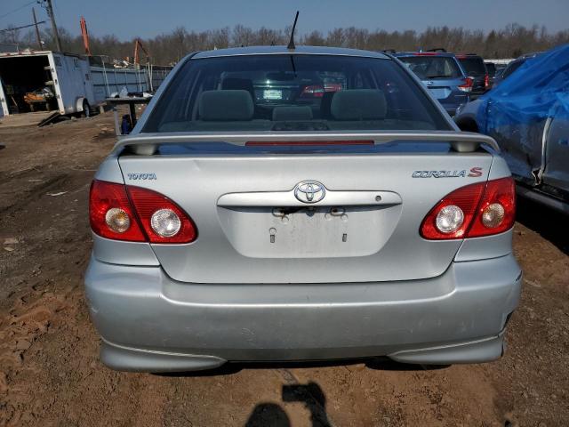 2T1BR32E76C676369 - 2006 TOYOTA COROLLA CE SILVER photo 6