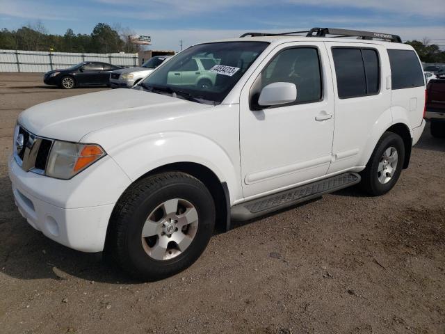 5N1AR18U67C628429 - 2007 NISSAN PATHFINDER LE WHITE photo 1