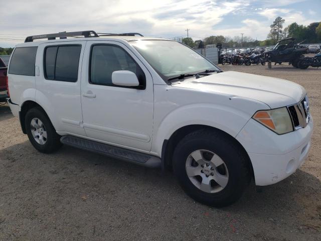 5N1AR18U67C628429 - 2007 NISSAN PATHFINDER LE WHITE photo 4