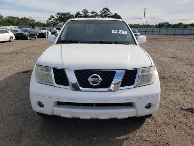 5N1AR18U67C628429 - 2007 NISSAN PATHFINDER LE WHITE photo 5