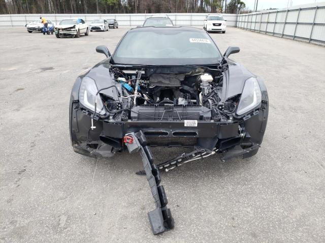 1G1YP2D62J5601593 - 2018 CHEVROLET CORVETTE Z06 1LZ GRAY photo 5