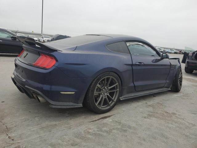 1FA6P8CF5J5103879 - 2018 FORD MUSTANG GT BLUE photo 3
