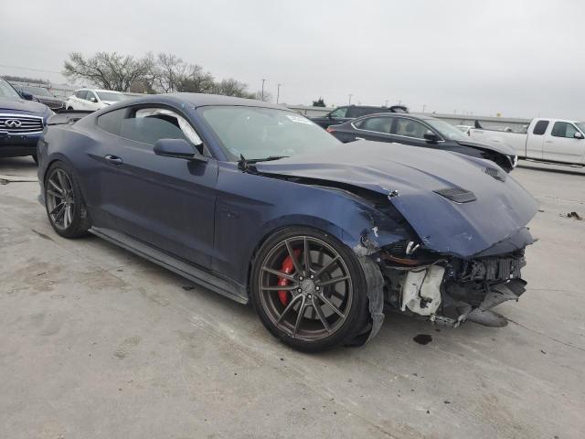 1FA6P8CF5J5103879 - 2018 FORD MUSTANG GT BLUE photo 4