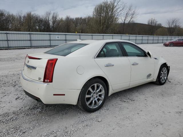 1G6DV57V890141030 - 2009 CADILLAC CTS HI FEATURE V6 WHITE photo 3