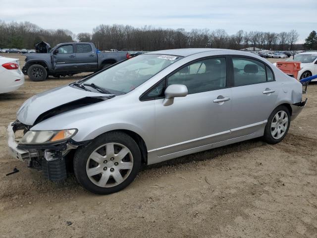 2HGFA16539H341922 - 2009 HONDA CIVIC LX SILVER photo 1