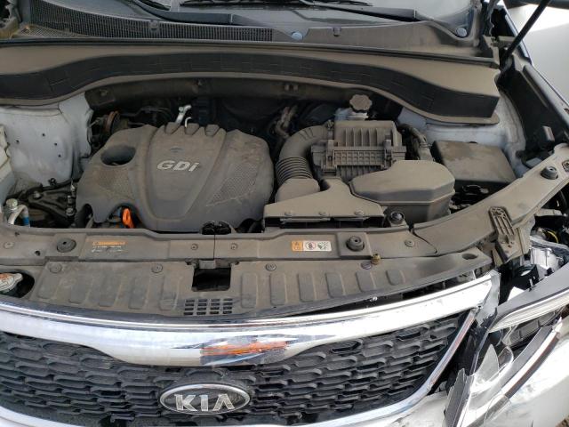 5XYKT3A6XEG441222 - 2014 KIA SORENTO LX SILVER photo 12