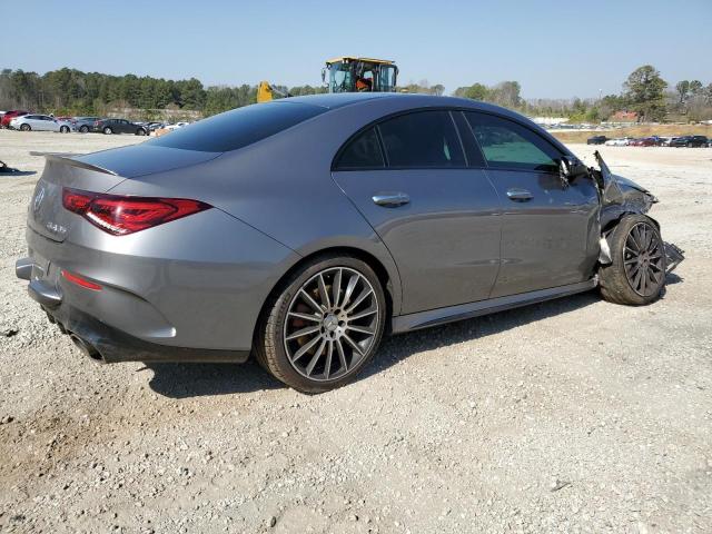 W1K5J5BB2NN296072 - 2022 MERCEDES-BENZ CLA AMG 35 4MATIC GRAY photo 3