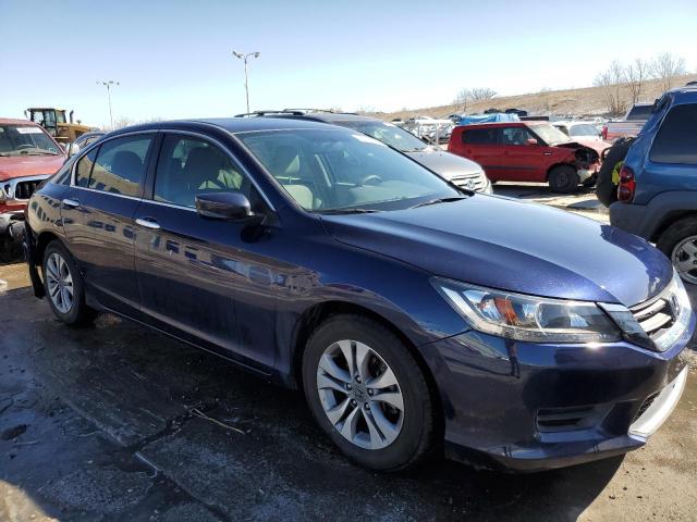 1HGCR2F32FA112240 - 2015 HONDA ACCORD LX BLUE photo 4