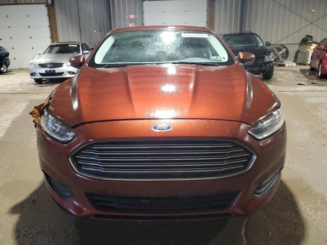 3FA6P0G78FR122712 - 2015 FORD FUSION S ORANGE photo 5