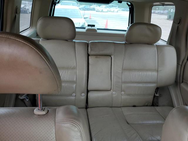 JN8DR09YX1W603511 - 2001 NISSAN PATHFINDER LE თაფლისფერი ფოტო 10