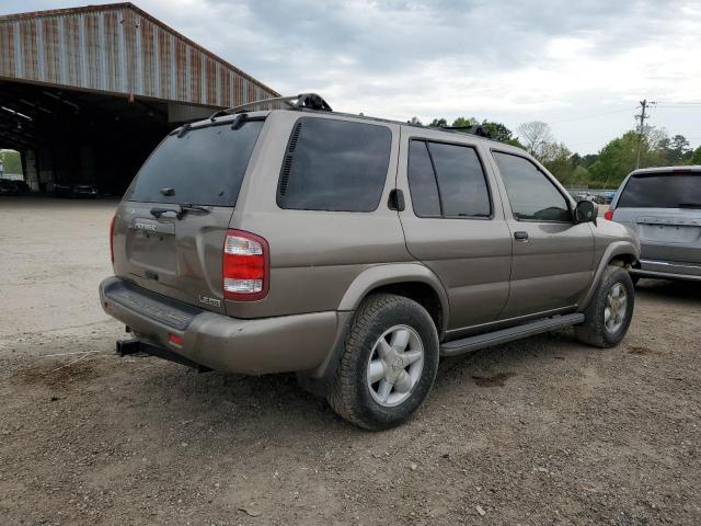 JN8DR09YX1W603511 - 2001 NISSAN PATHFINDER LE თაფლისფერი ფოტო 3