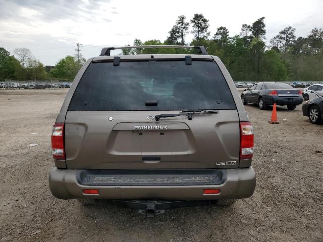 JN8DR09YX1W603511 - 2001 NISSAN PATHFINDER LE თაფლისფერი ფოტო 6