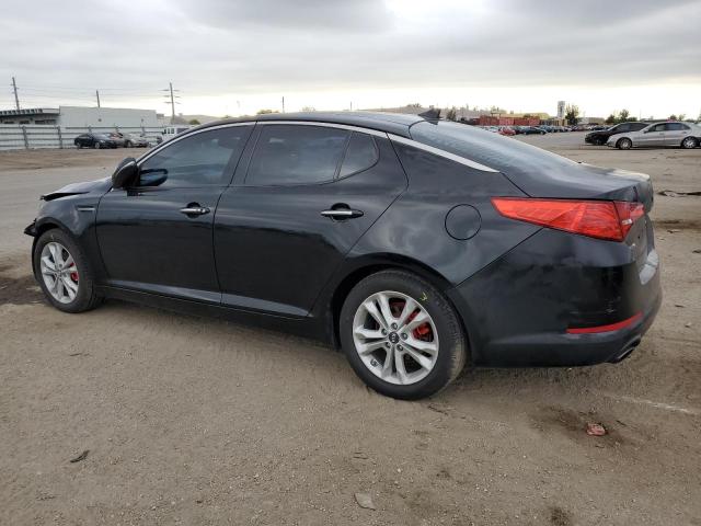 KNAGN4A73B5112104 - 2011 KIA OPTIMA EX BLACK photo 3