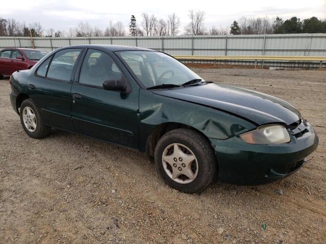 1G1JC52F047158984 - 2004 CHEVROLET CAVALIER GREEN photo 4