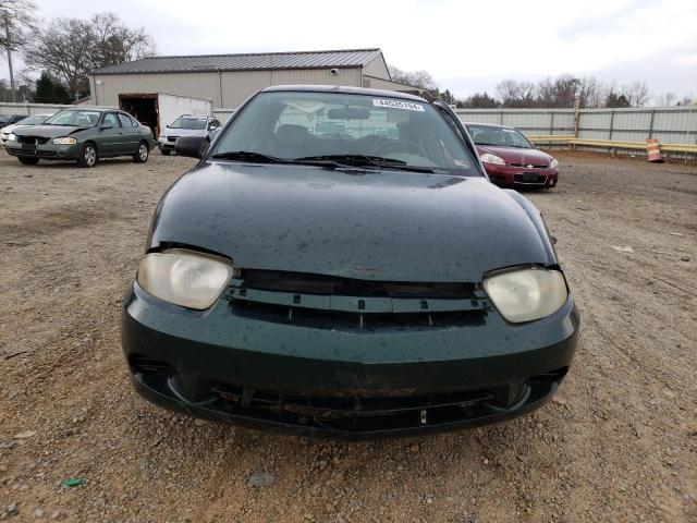 1G1JC52F047158984 - 2004 CHEVROLET CAVALIER GREEN photo 5