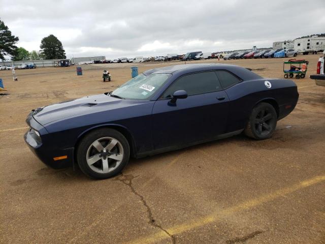 2C3CDYAG8DH742048 - 2013 DODGE CHALLENGER SXT BLUE photo 1