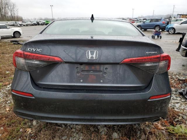 2HGFE2F59NH592397 - 2022 HONDA CIVIC SPORT 灰色 照片 6