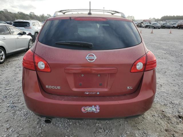 JN8AS58T69W043430 - 2009 NISSAN ROGUE S RED photo 6