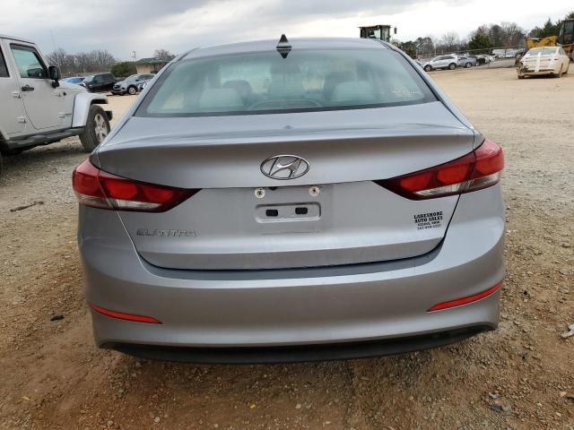 5NPD84LF0HH039736 - 2017 HYUNDAI ELANTRA SE SILVER photo 6