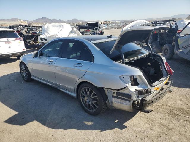 WDDGF5HB1DR260561 - 2013 MERCEDES-BENZ C 350 SILVER photo 2