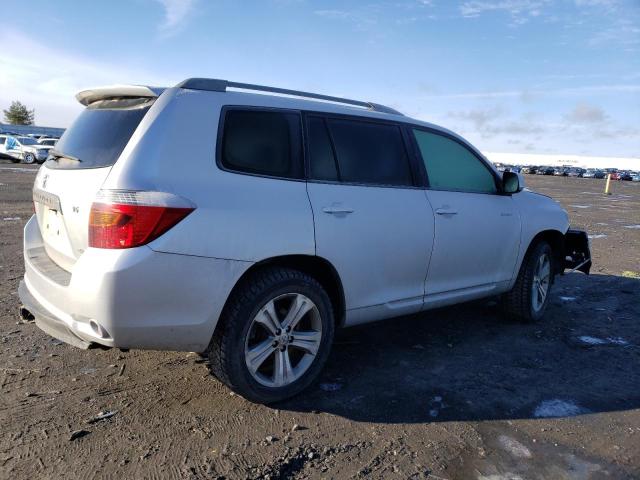 JTEES43A992150908 - 2009 TOYOTA HIGHLANDER SPORT SILVER photo 3