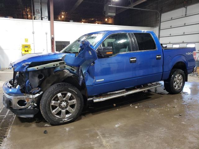 1FTFW1ET8DKE51155 - 2013 FORD F150 SUPERCREW BLUE photo 1