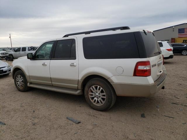 1FMJK1J53AEB72179 - 2010 FORD EXPEDITION EL EDDIE BAUER WHITE photo 2