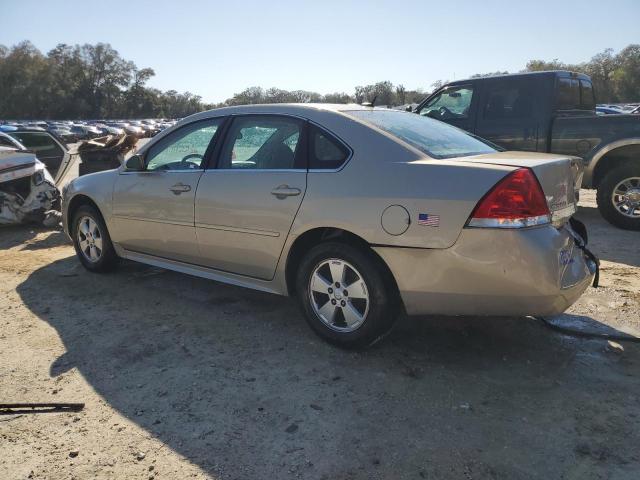 2G1WB5EK9A1139859 - 2010 CHEVROLET IMPALA LT CREAM photo 2