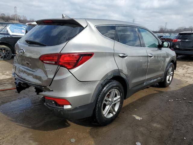 5XYZT3LB7HG414380 - 2017 HYUNDAI SANTA FE S GRAY photo 3