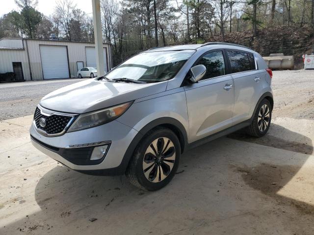 KNDPC3A63C7276498 - 2012 KIA SPORTAGE SX SILVER photo 1