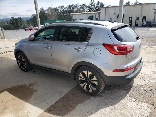 KNDPC3A63C7276498 - 2012 KIA SPORTAGE SX SILVER photo 2