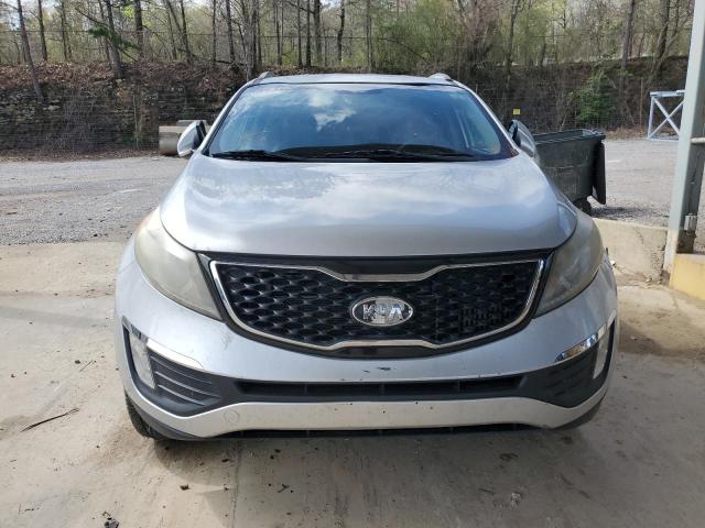 KNDPC3A63C7276498 - 2012 KIA SPORTAGE SX SILVER photo 5