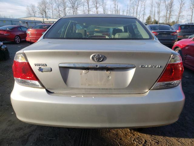 4T1BE30K16U661689 - 2006 TOYOTA CAMRY LE SILVER photo 6