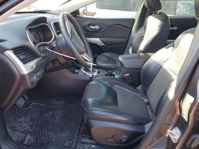 1C4PJMBSXHW597474 - 2017 JEEP CHEROKEE TRAILHAWK BLACK photo 7