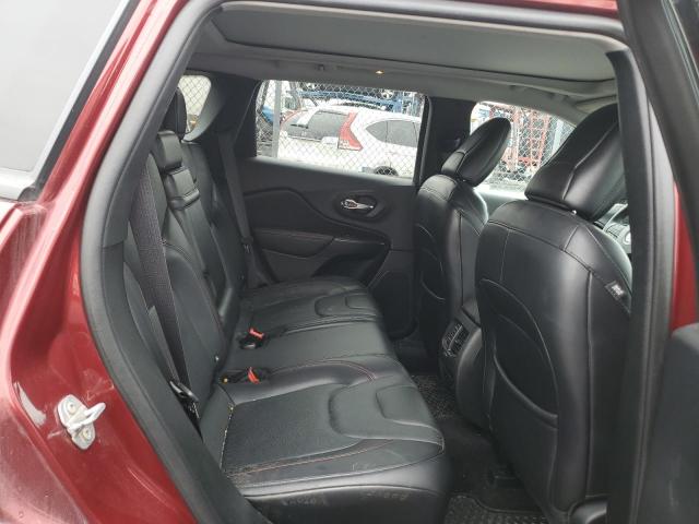 1C4PJMBX5KD142188 - 2019 JEEP CHEROKEE TRAILHAWK Bordo foto 10