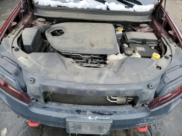 1C4PJMBX5KD142188 - 2019 JEEP CHEROKEE TRAILHAWK Bordo foto 11