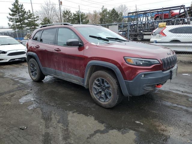 1C4PJMBX5KD142188 - 2019 JEEP CHEROKEE TRAILHAWK Bordo foto 4
