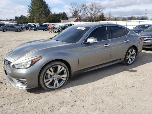 JN1BY1AP3FM540420 - 2015 INFINITI Q70 3.7 GRAY photo 1