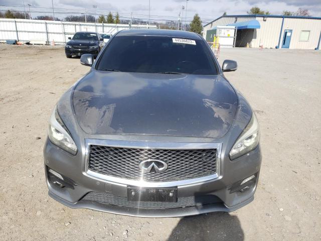 JN1BY1AP3FM540420 - 2015 INFINITI Q70 3.7 GRAY photo 5