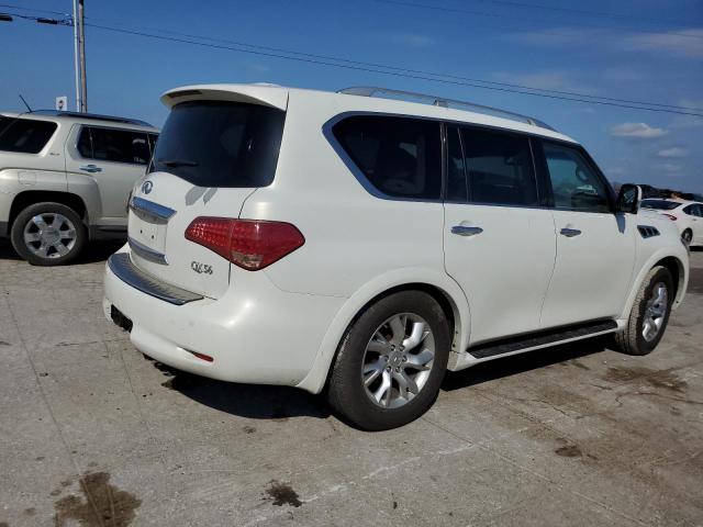 JN8AZ2NEXC9021422 - 2012 INFINITI QX56 WHITE photo 3