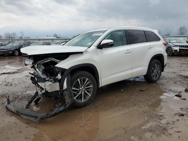 5TDJZRFH4JS866326 - 2018 TOYOTA HIGHLANDER SE WHITE photo 1