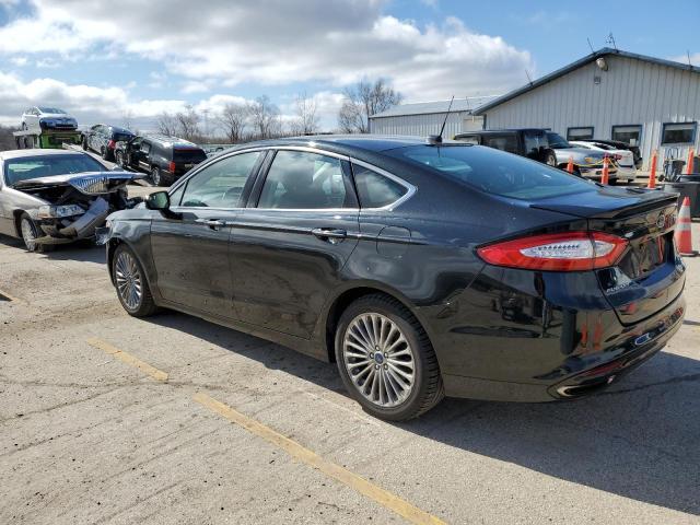 3FA6P0K99FR124767 - 2015 FORD FUSION TITANIUM BLACK photo 2