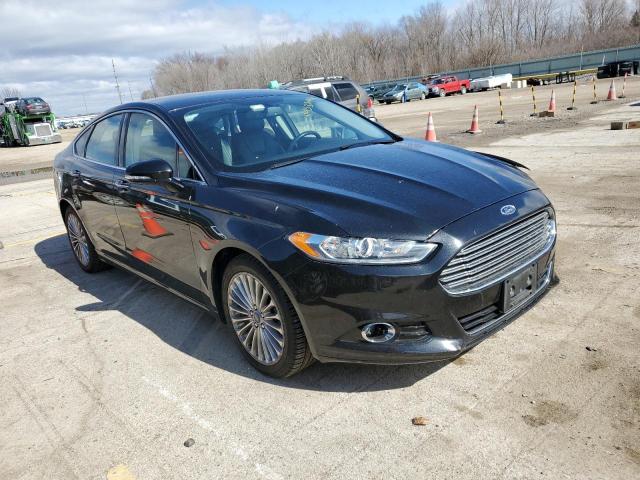 3FA6P0K99FR124767 - 2015 FORD FUSION TITANIUM BLACK photo 4