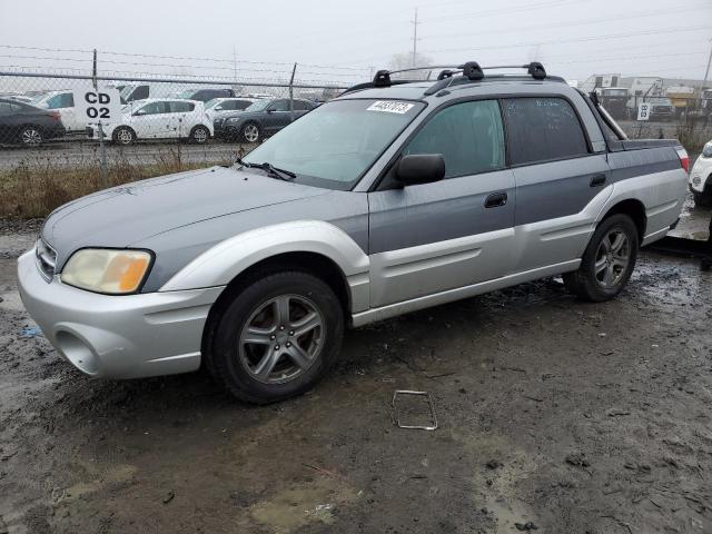 4S4BT62C557101880 - 2005 SUBARU BAJA SPORT GRAY photo 1