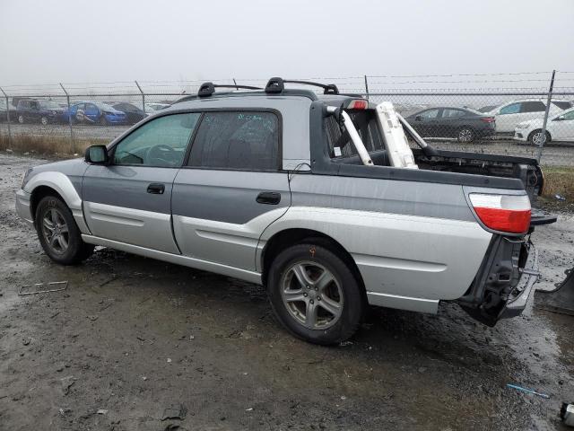 4S4BT62C557101880 - 2005 SUBARU BAJA SPORT GRAY photo 2